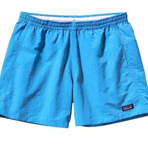 Patagonia Men's W's Baggies Swim Shorts Elastic Waist 5" Inseam Turquoise Blue S